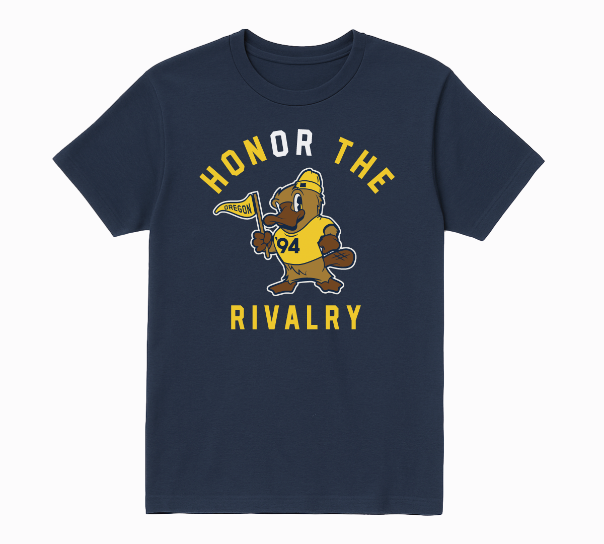 Honor the Rivalry Tee - Oregon Flag